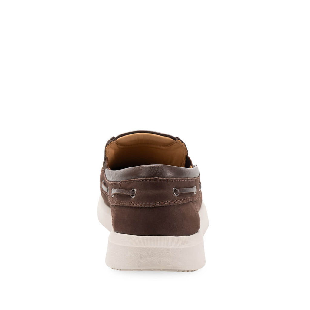 ADLER-G Men's Leather Shoes Brown Nubuck