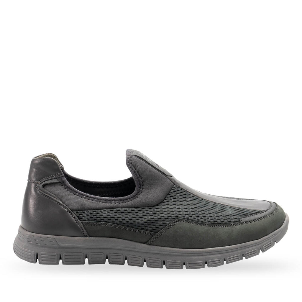 AQUA-H Men's Shoes, Smoke Grey