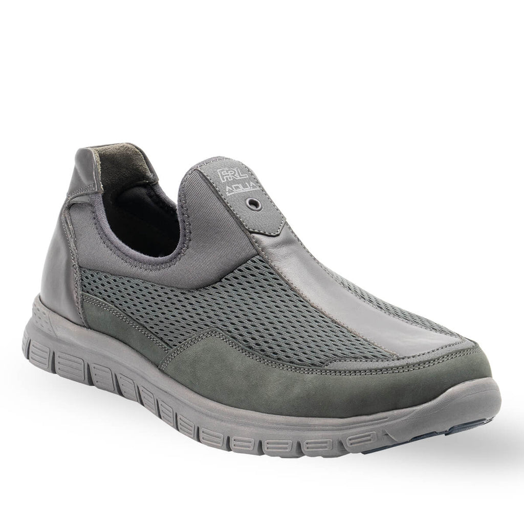 AQUA-H Men's Shoes, Smoke Grey