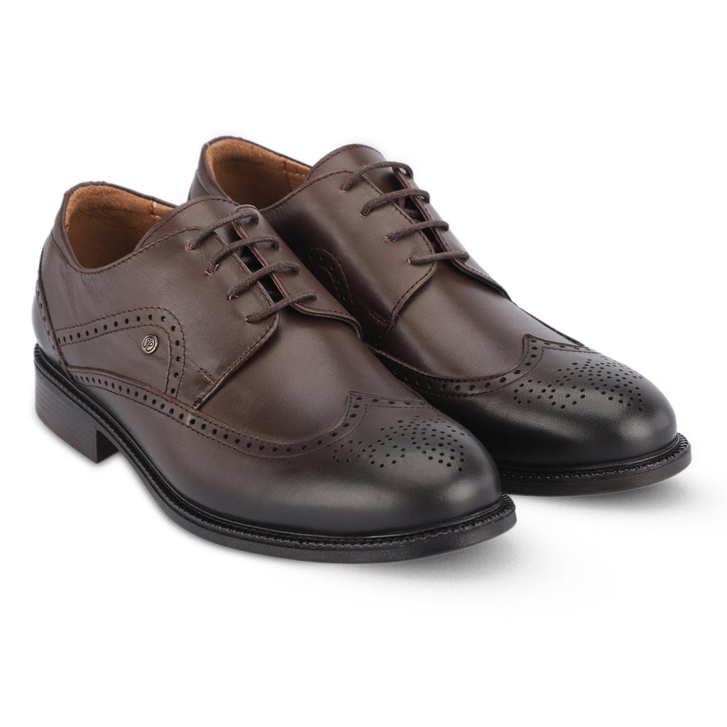AXIS-G Men's Leather Shoes Brown
