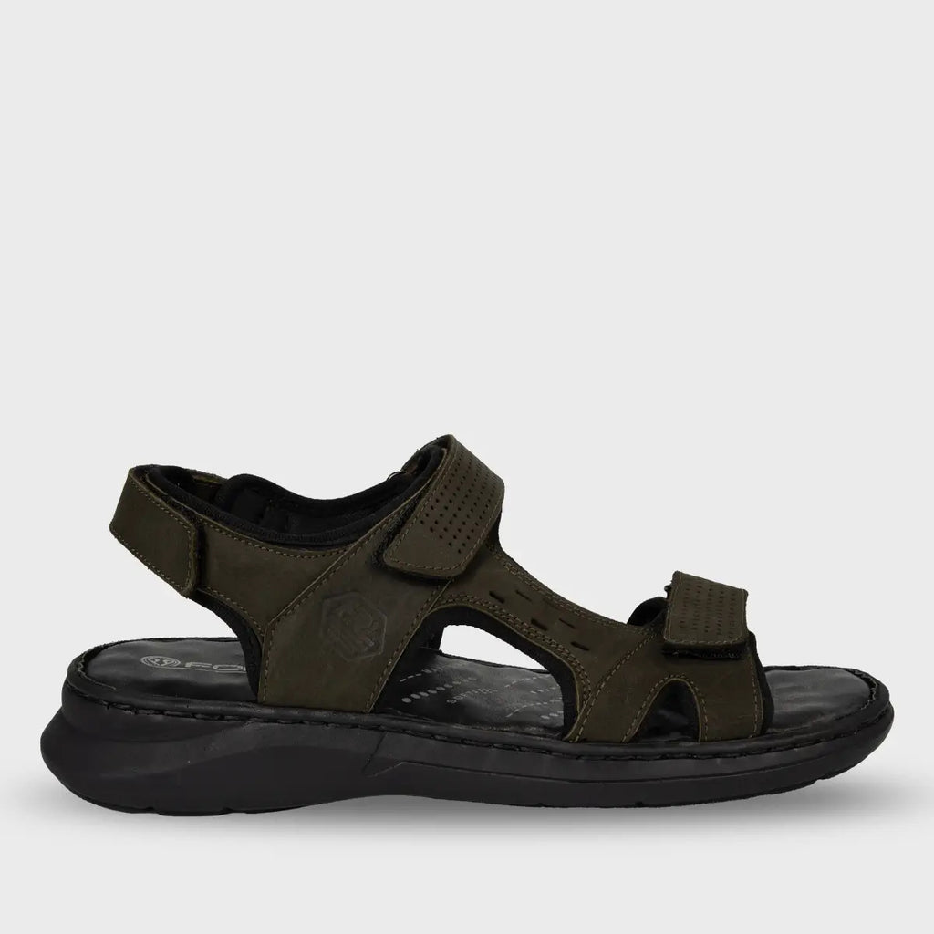 BRUCE-G Men's Shoes Khaki Nubuck