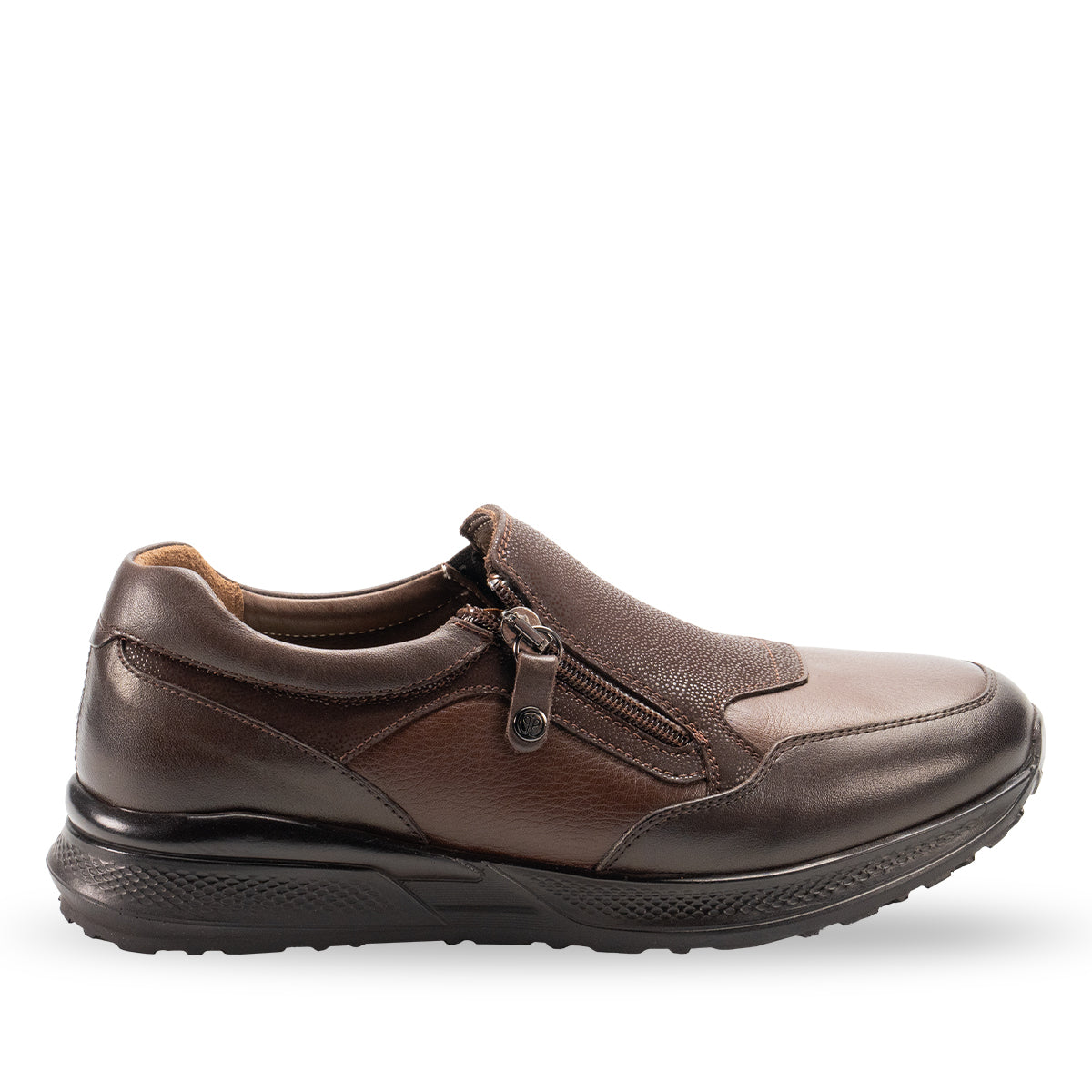 DELA-G Women's Leather Shoes Brown