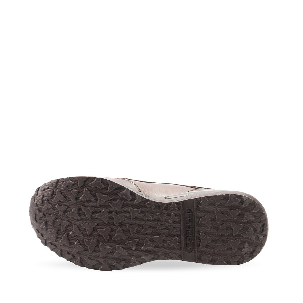 DELA-G Women's Leather Shoes Brown
