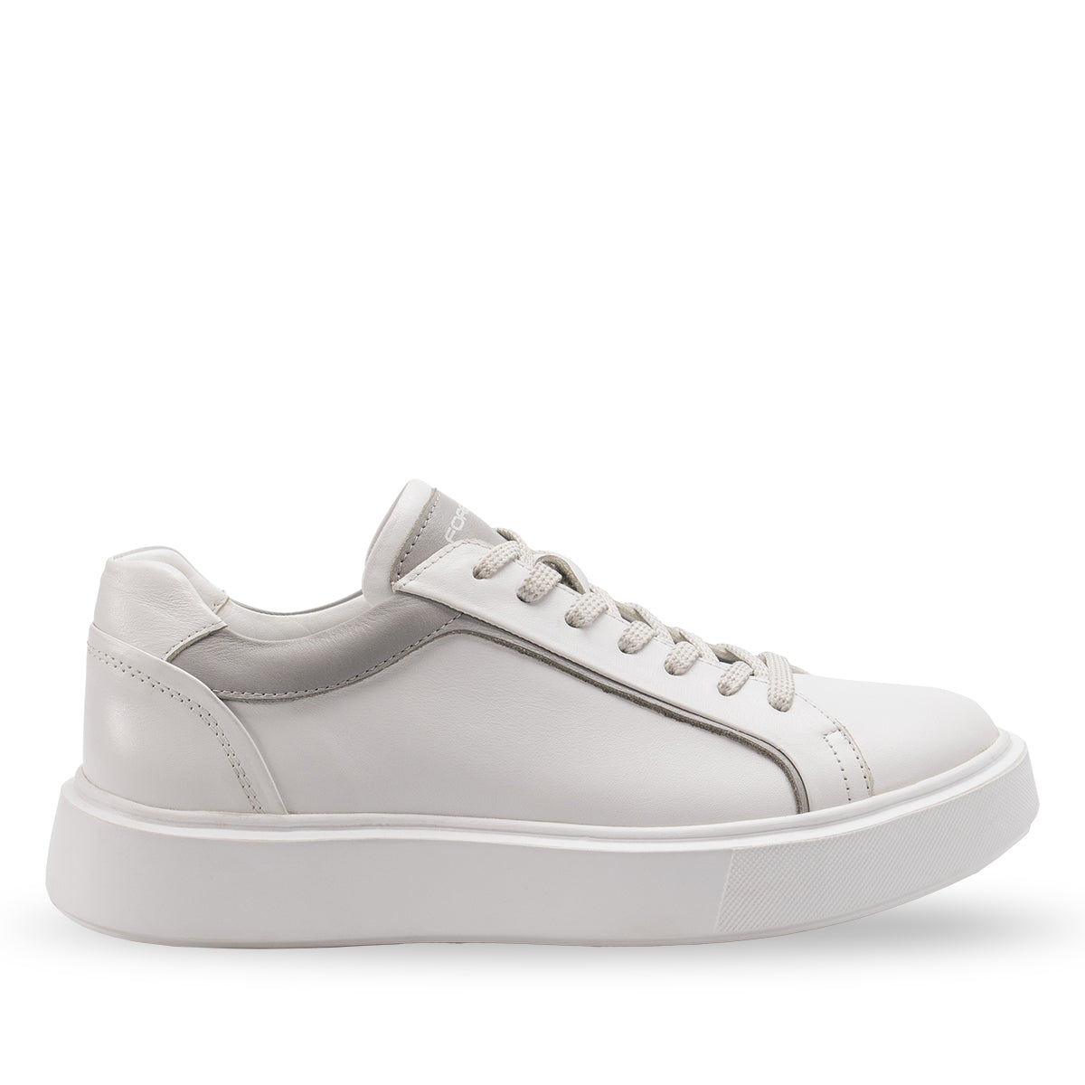 DENIS-G Unisex Leather Shoes White