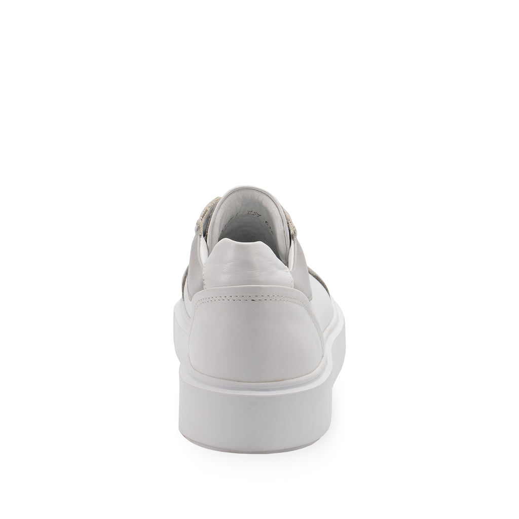DENIS-G Unisex Leather Shoes White