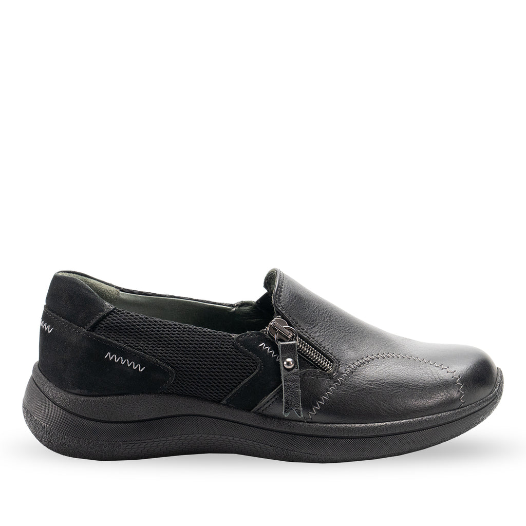 DINA-G Women's Leather Hallux Shoes Black