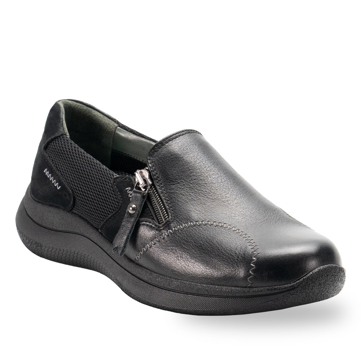 DINA-G Women's Leather Hallux Shoes Black