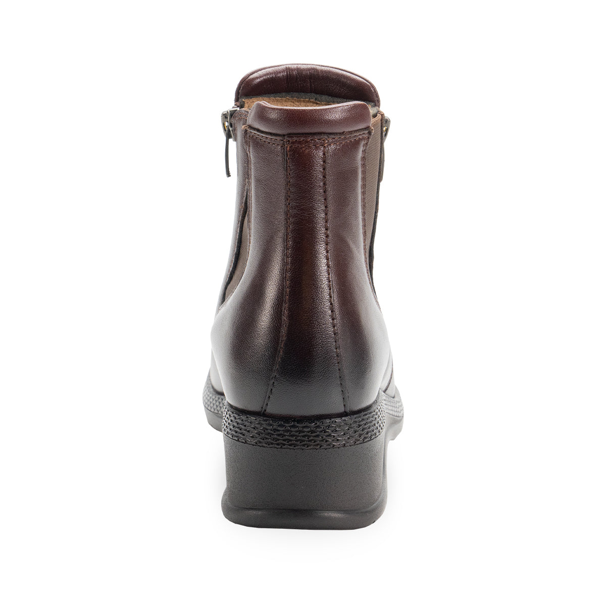 DUDE-K Women's Leather Hallux Boots Brown