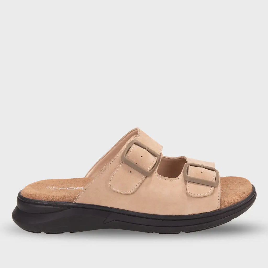 EJDER-G Men's Leather Slippers Sand Nubuck