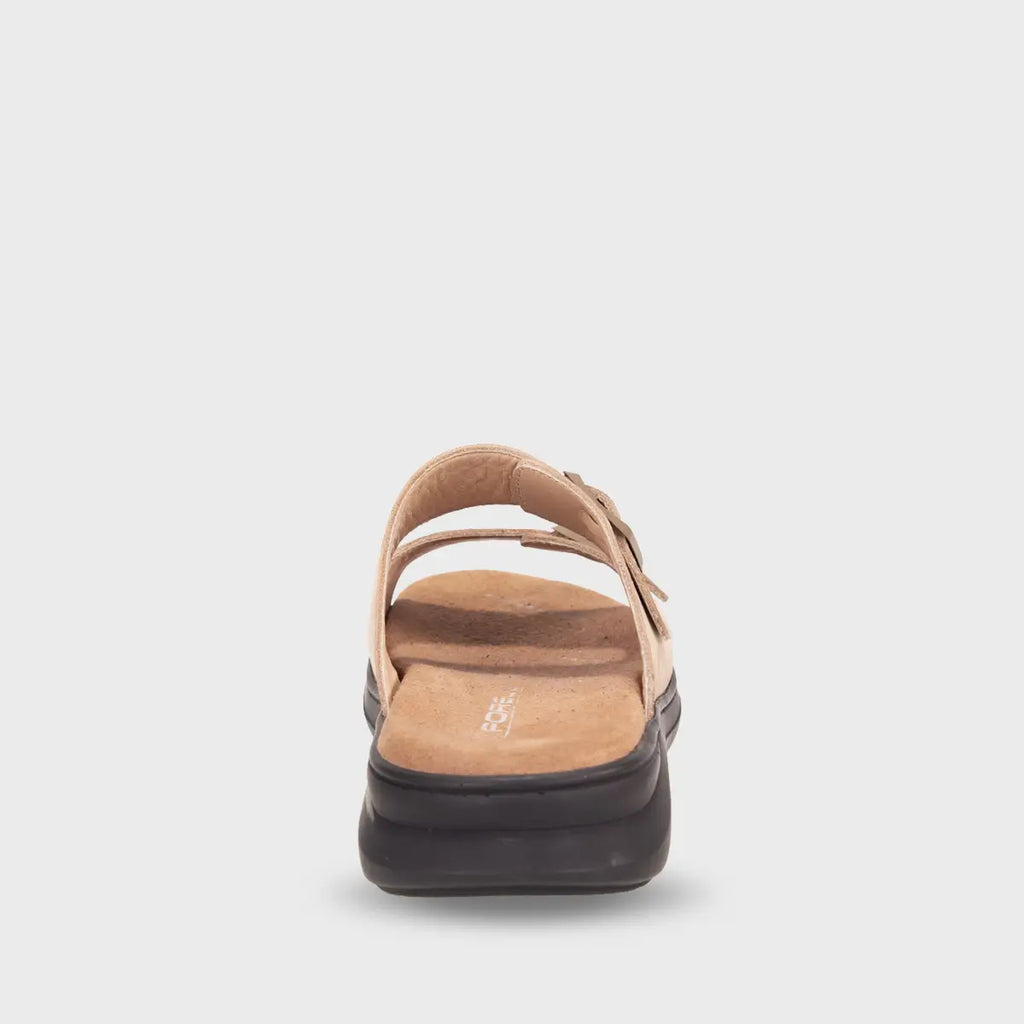 EJDER-G Men's Leather Slippers Sand Nubuck