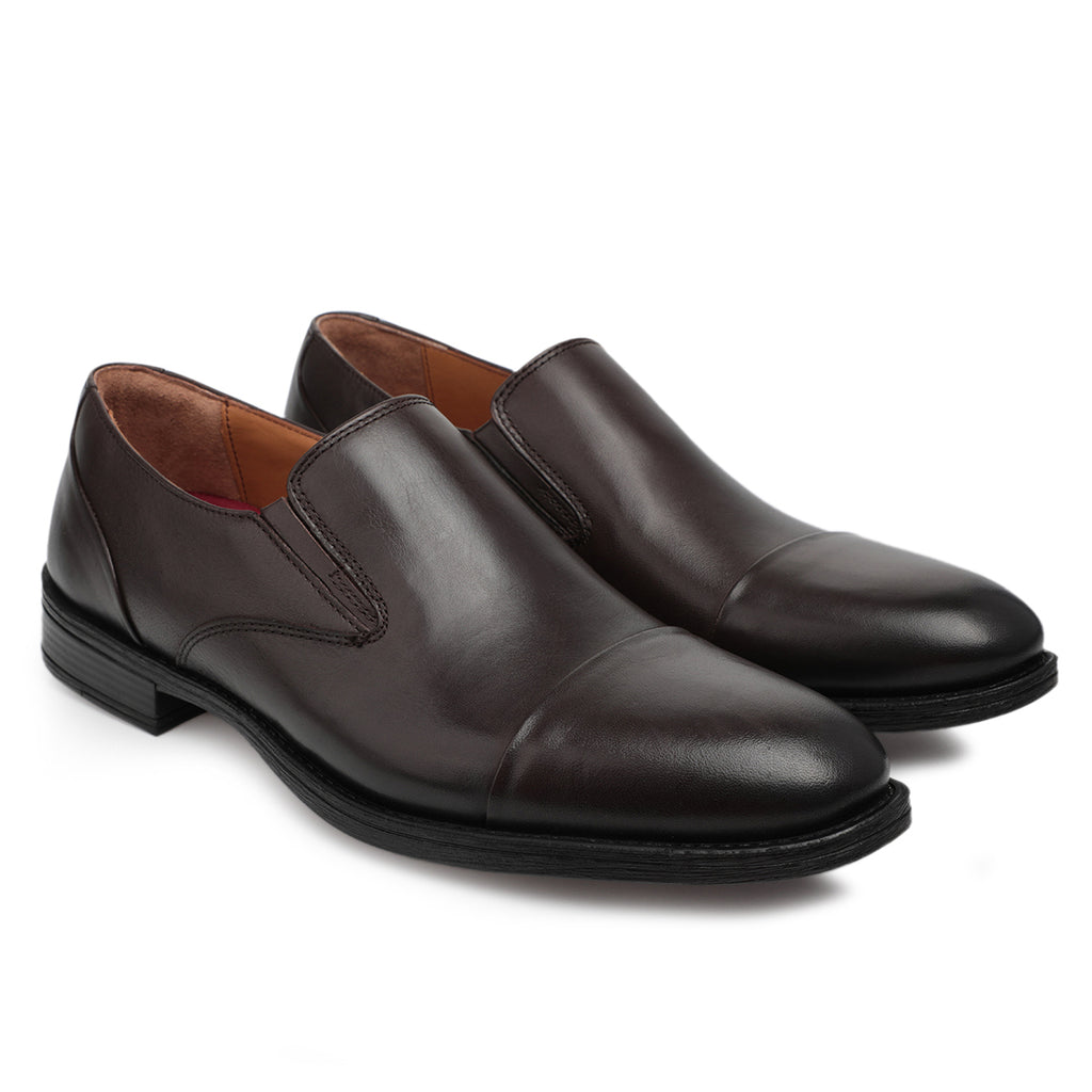 ERA-G Men's Leather Shoes Brown