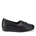 FIORA-H Women's Leather Shoes Black