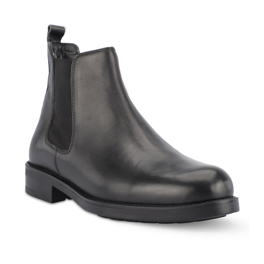 FRED-H Men's Leather Boots Black