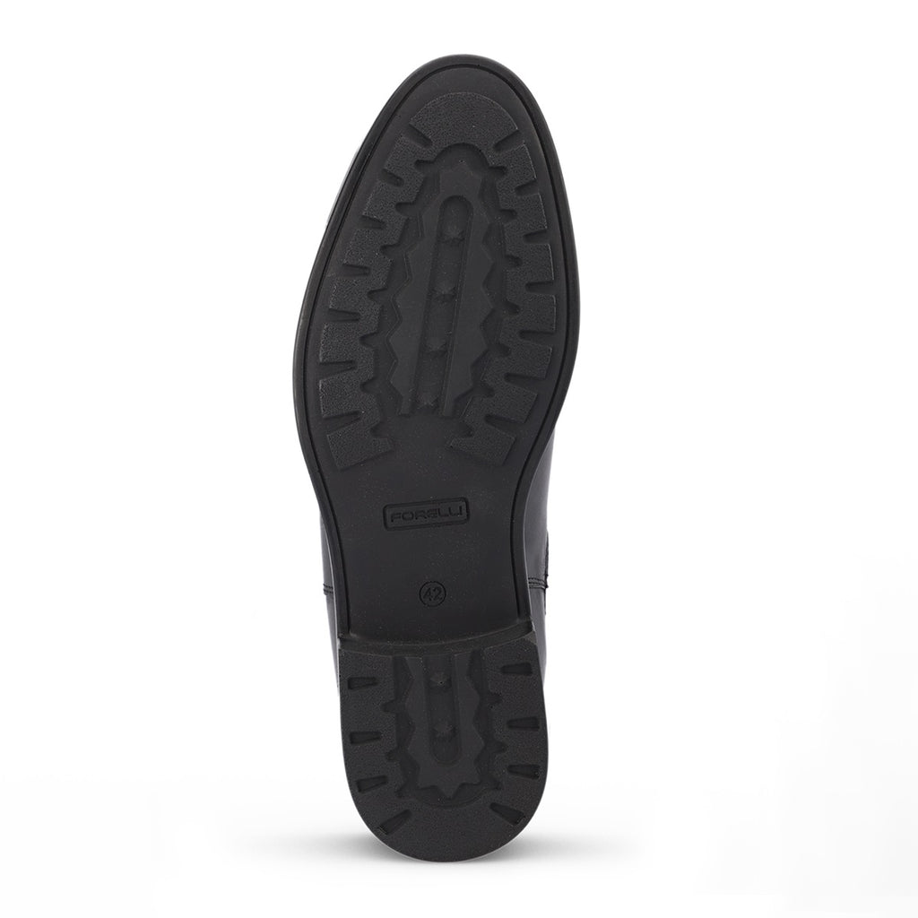 FRED-H Men's Leather Boots Black