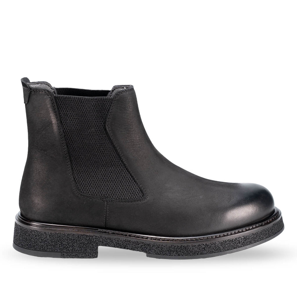 FRUMA-H Men's Leather Boots Black