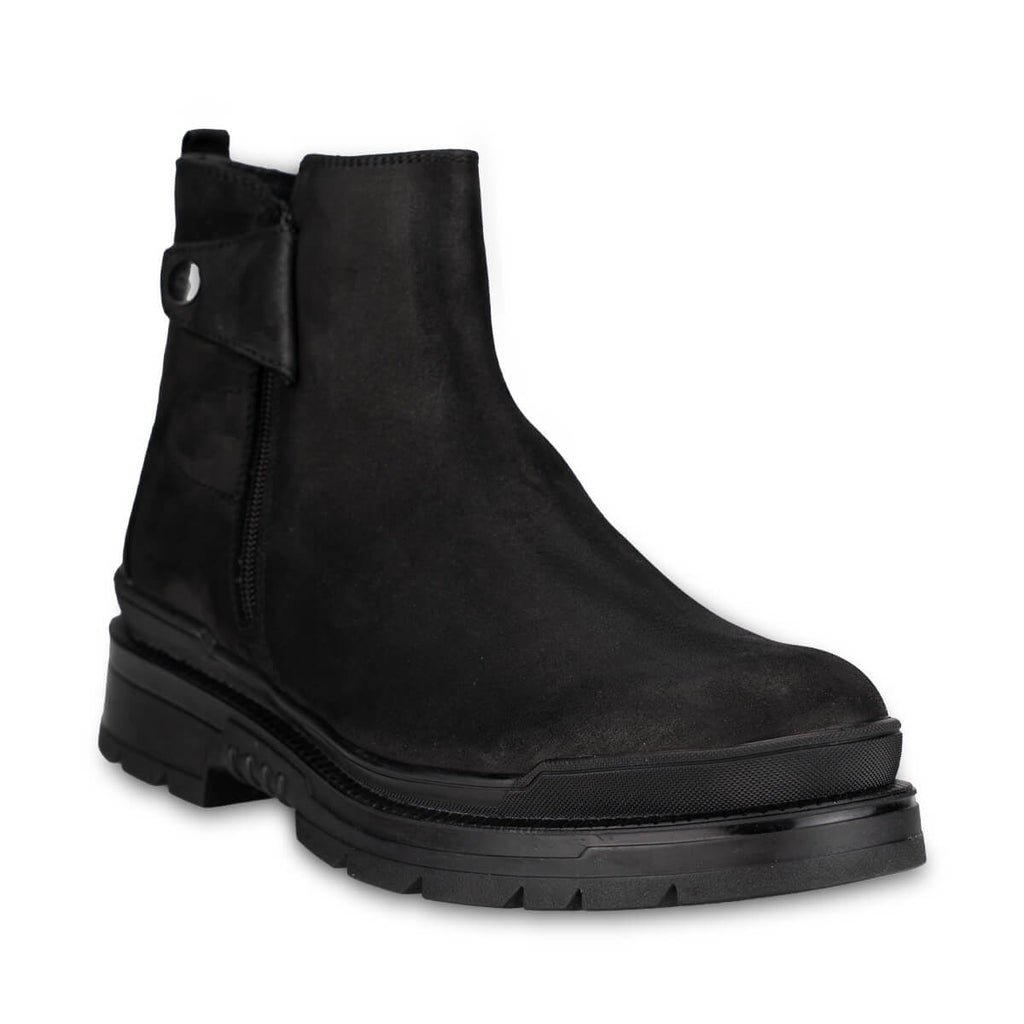 FUNK-G Men's Leather Boots Black