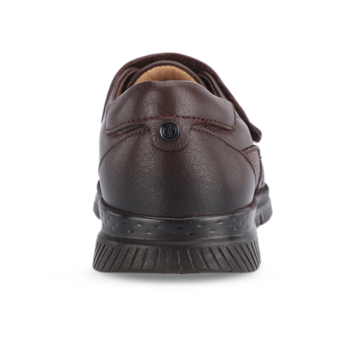 GOLDEN-G Women's Leather Hallux Shoes Coffee