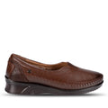 GULIS-H Women's Leather Hallux Shoes in Tan