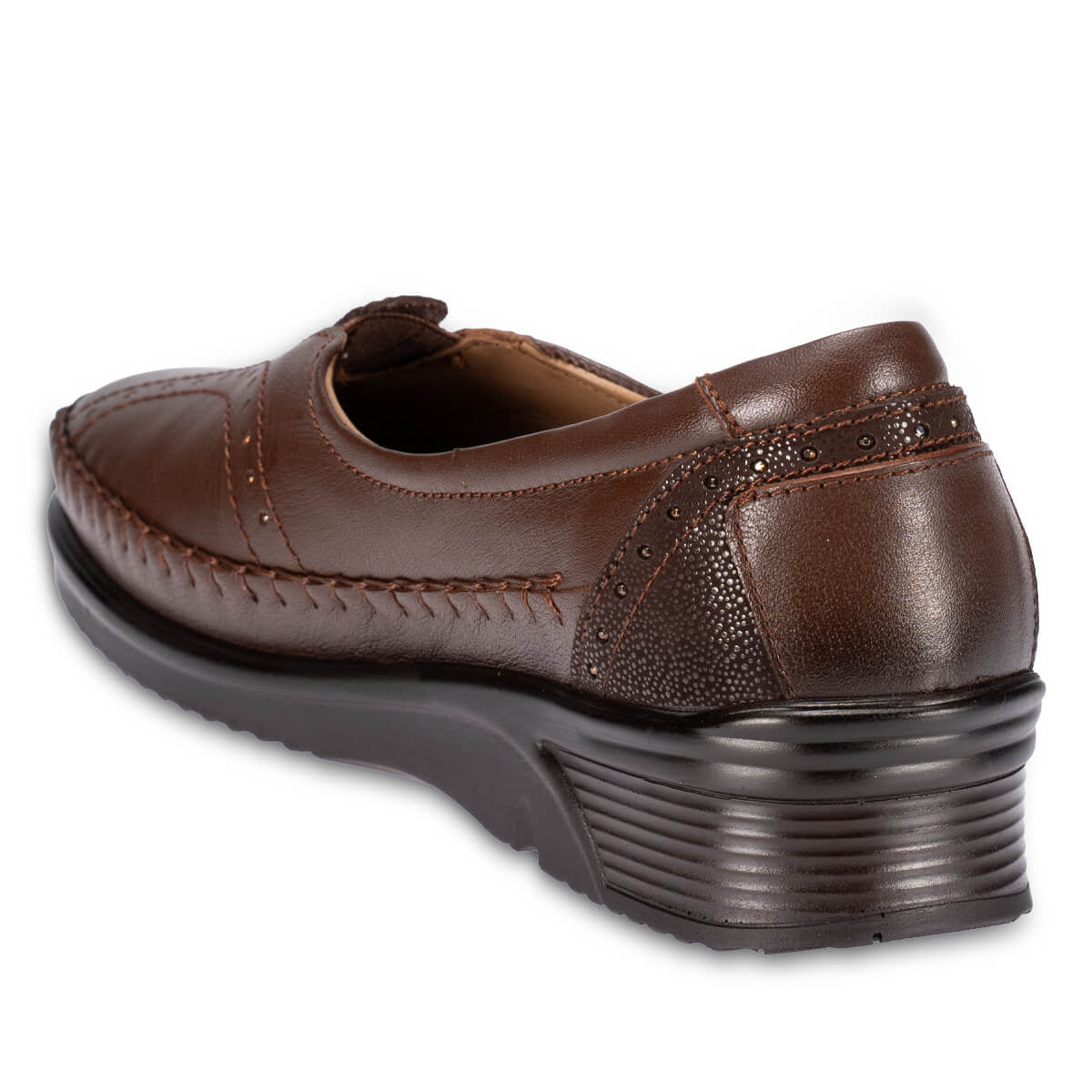 GULIS-H Women's Leather Hallux Shoes in Tan