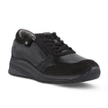 HALDE-G Women's Leather Shoes Black