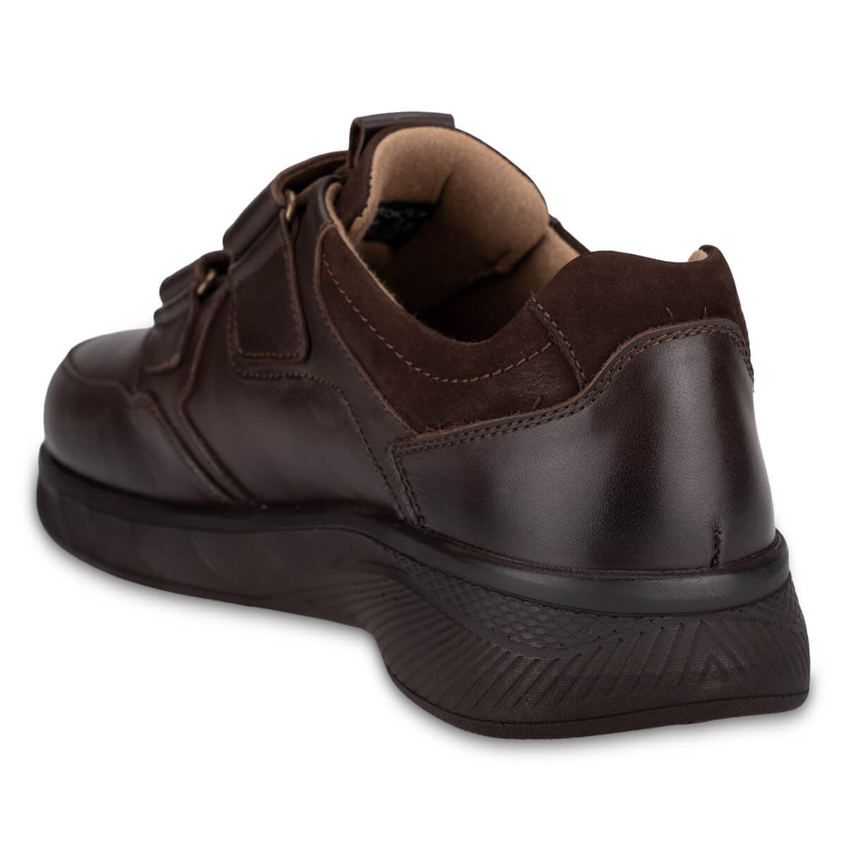 KAYRON-K Men's Leather Shoes Brown