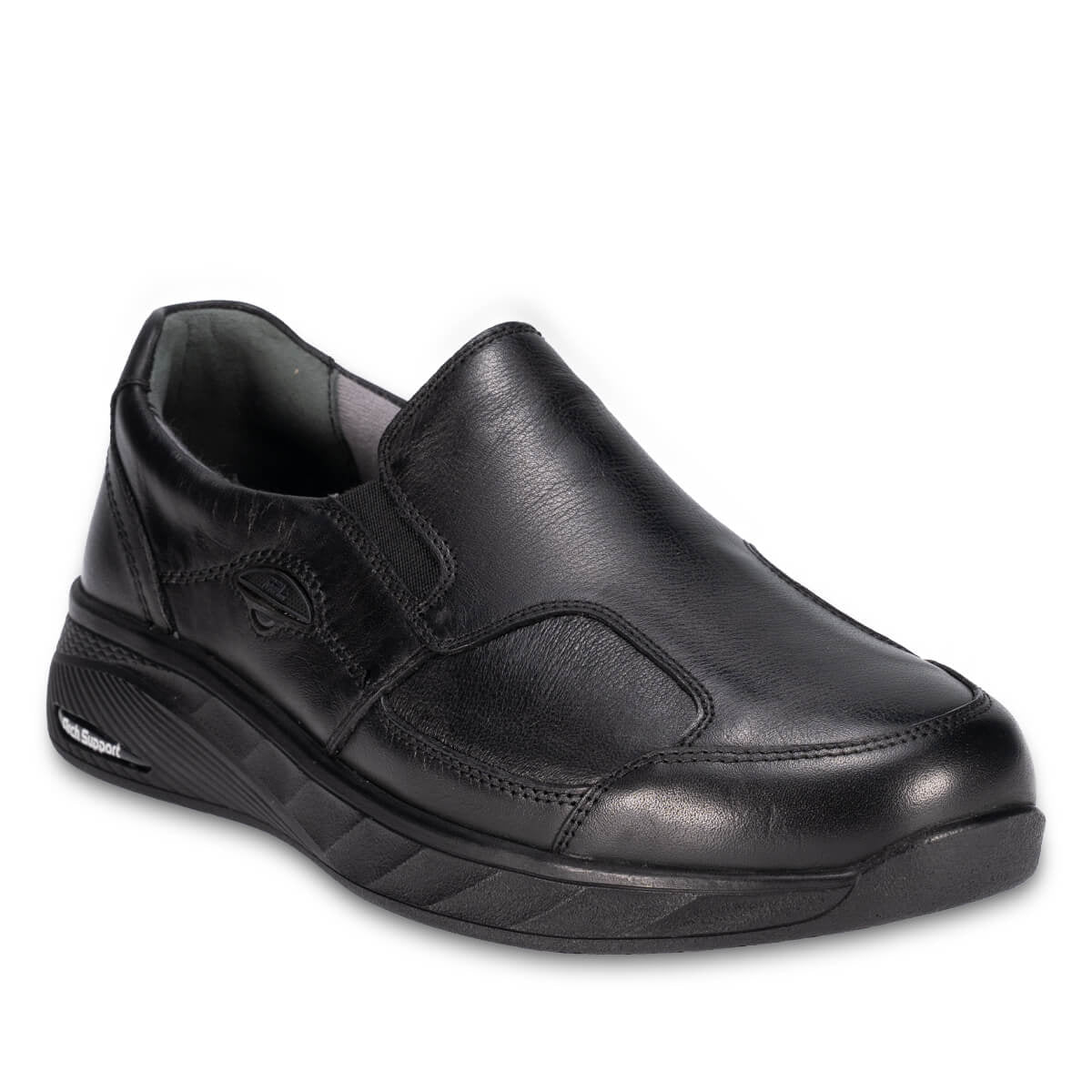 KLARK-K Men's Leather Hallux Shoes Black