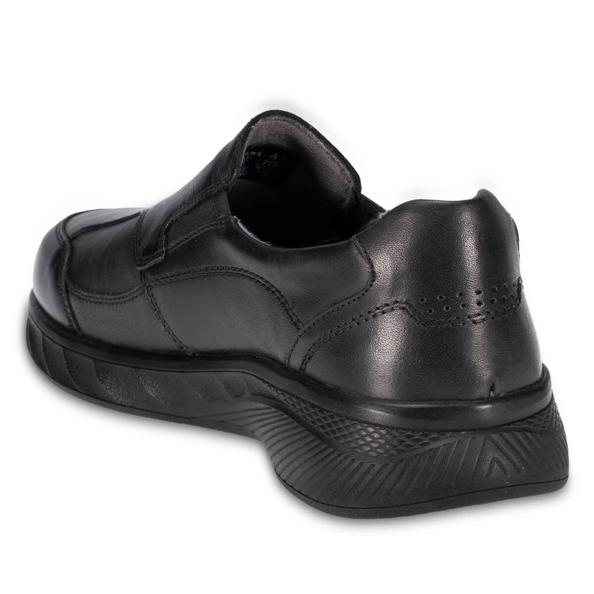 KLARK-K Men's Leather Hallux Shoes Black