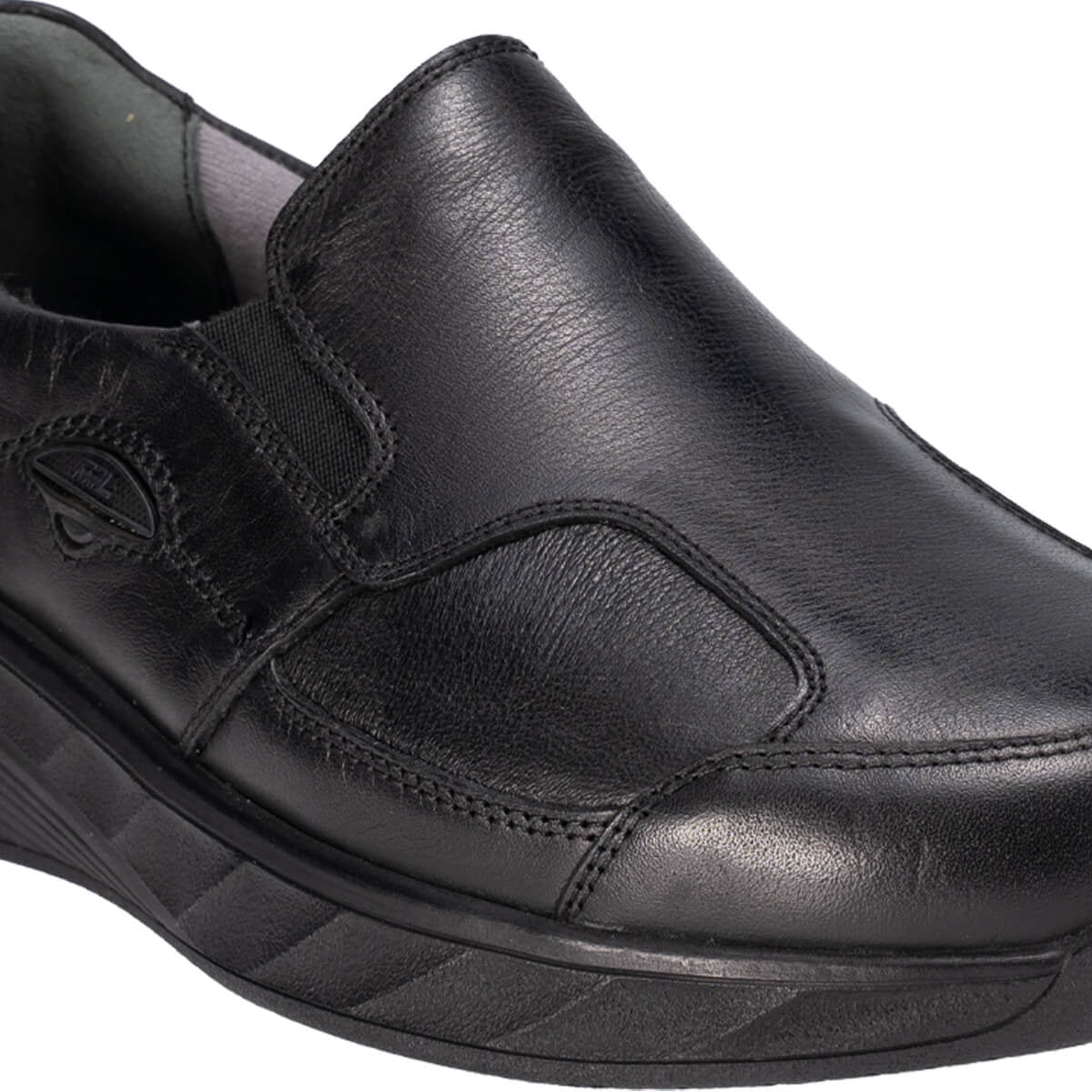 KLARK-K Men's Leather Hallux Shoes Black