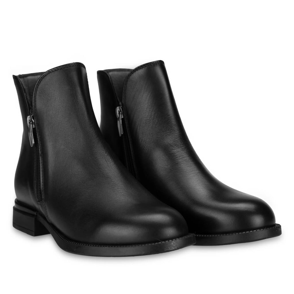 MARGO-G Women's Leather Boots Black