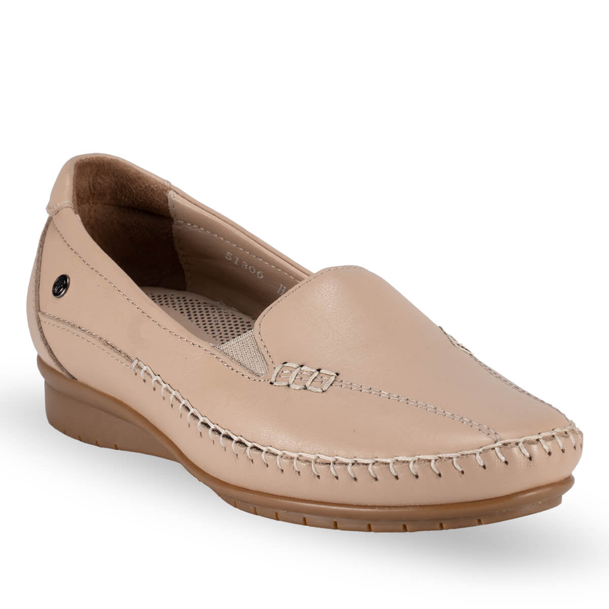 MARLA-G Women's Leather Shoes Light Mink