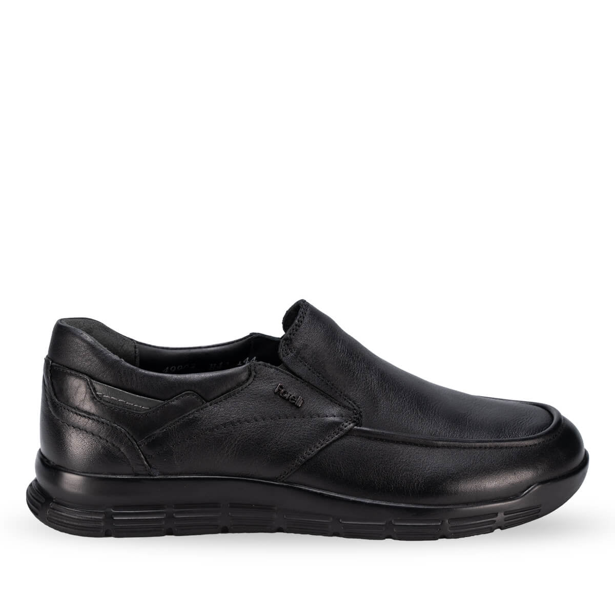 MATHER-H Men's Leather Shoes Black