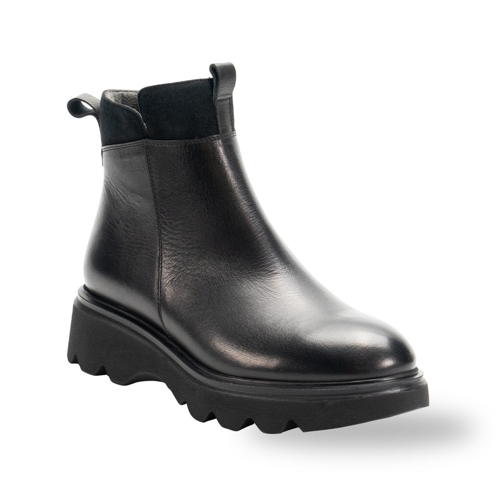MURRAY-H Women's Leather Boots Black