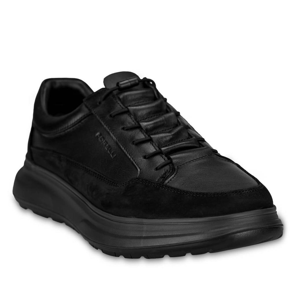 NICOLAS 2-G Men's Leather Shoes Black