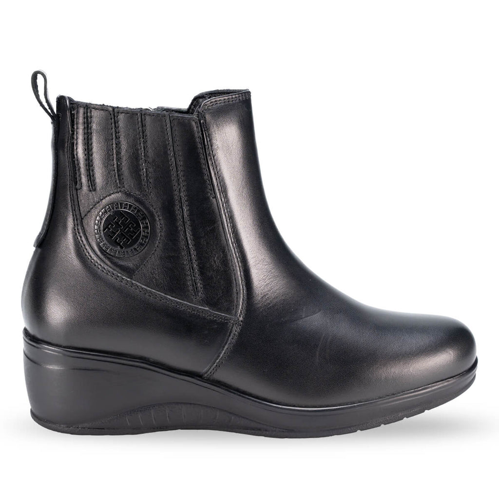NOOSA-H Women's Leather Boots Black