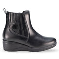 NOOSA-H Women's Leather Boots Black