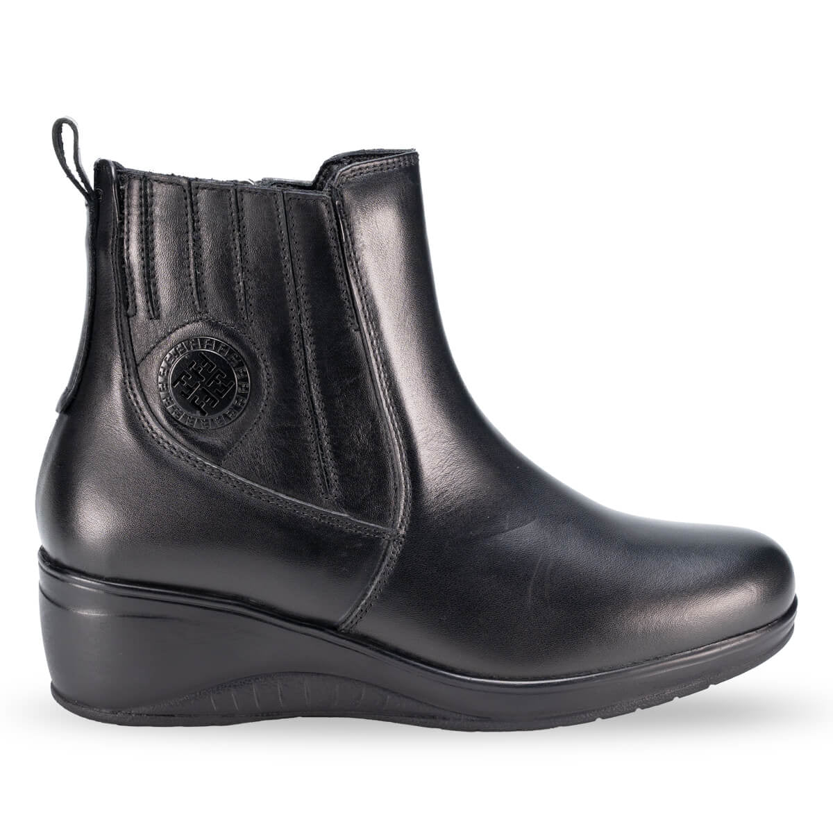 NOOSA-H Women's Leather Boots Black