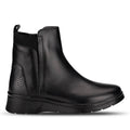 ODES-G Women's Leather Boots Black