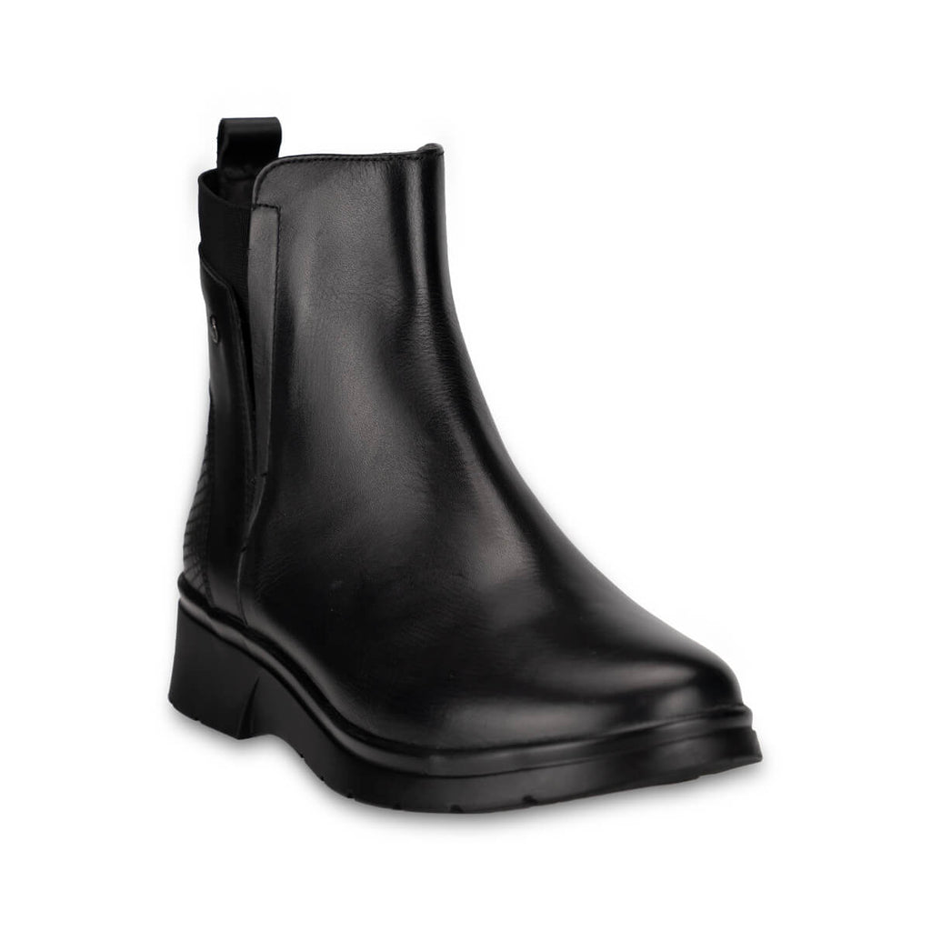 ODES-G Women's Leather Boots Black