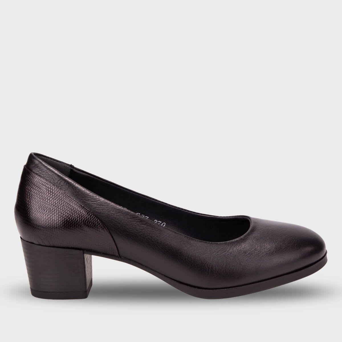 ORSE-G Women's Leather Shoes Black