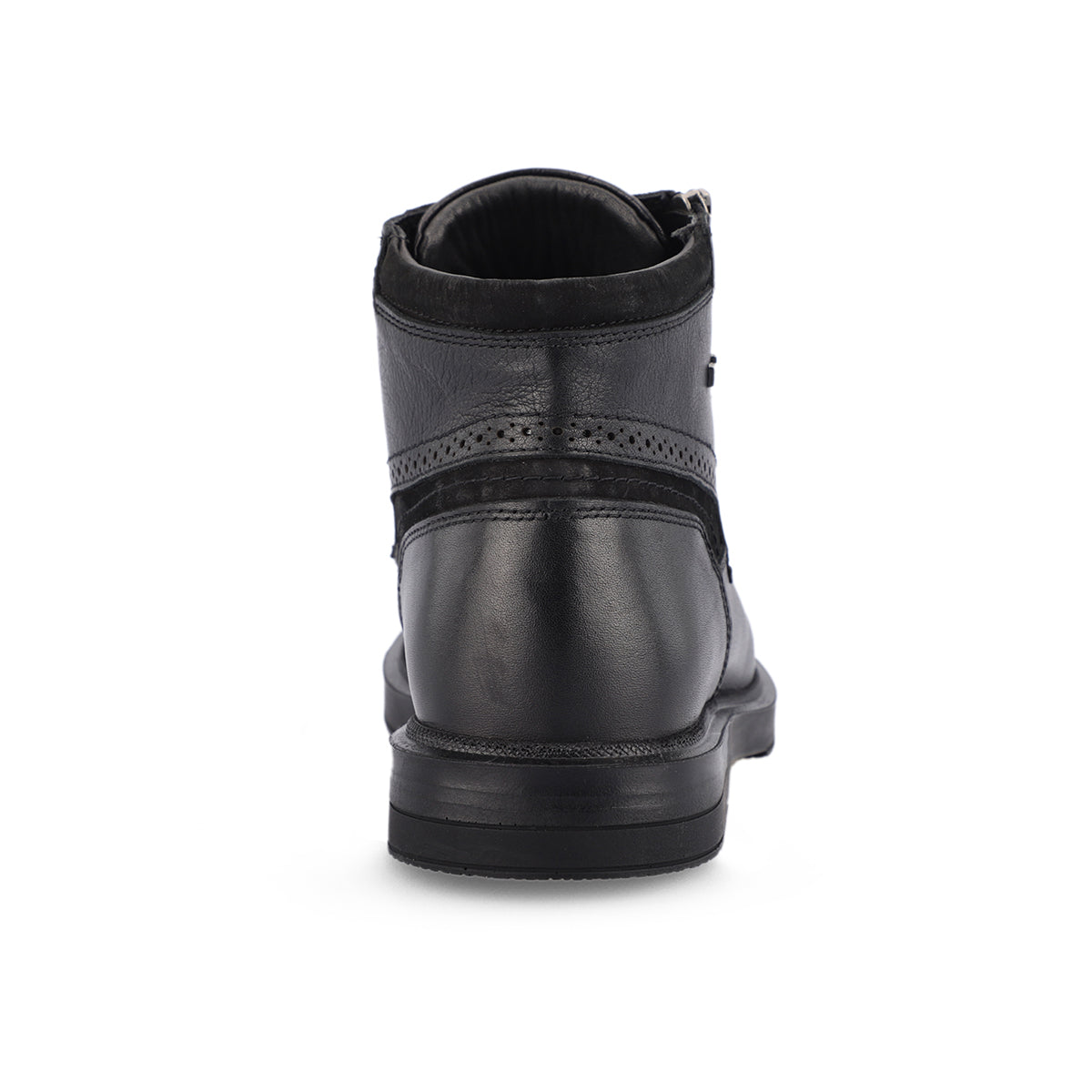 OWEN-G Men's Leather Boots Black