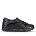 PEON-H Women's Leather Shoes Black