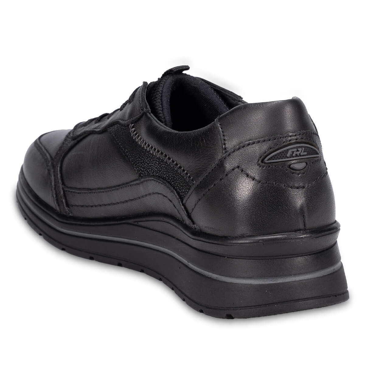 PEON-H Women's Leather Shoes Black