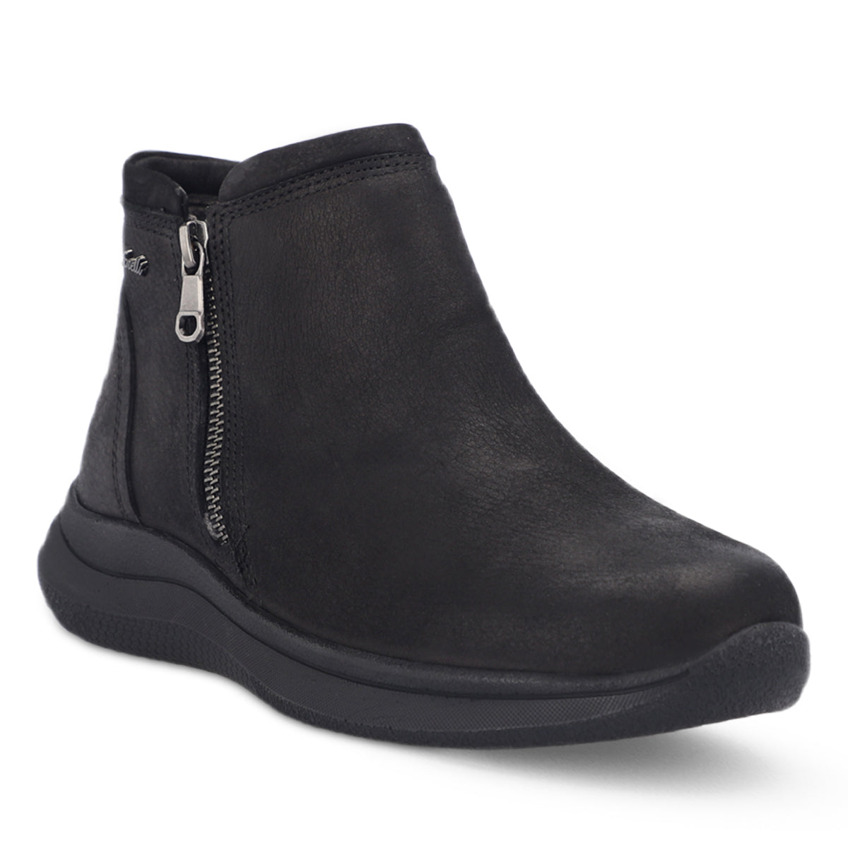 PERRY-G Women's Leather Boots Black