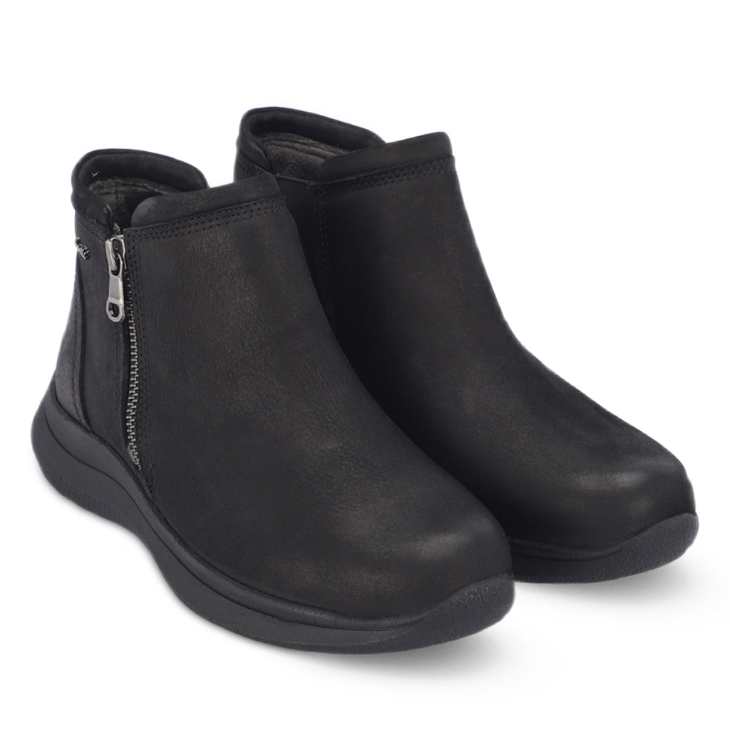 PERRY-G Women's Leather Boots Black