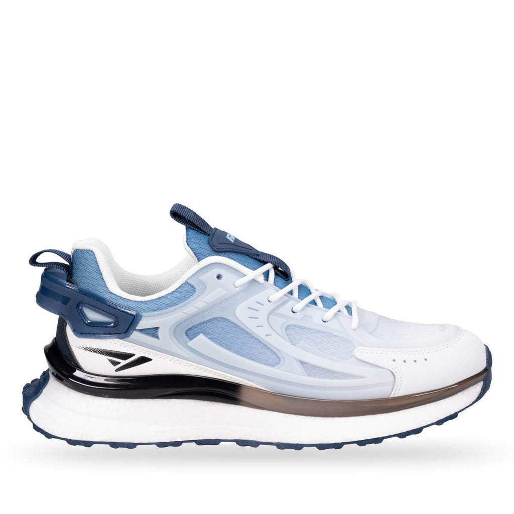 PETRO-G Men's Shoes White-Blue