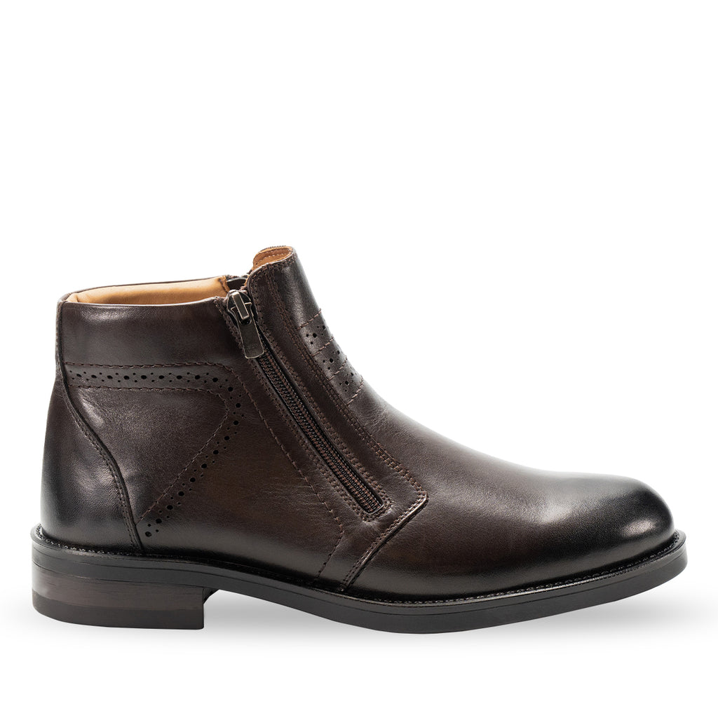 PIEL-H Men's Leather Boots, Brown