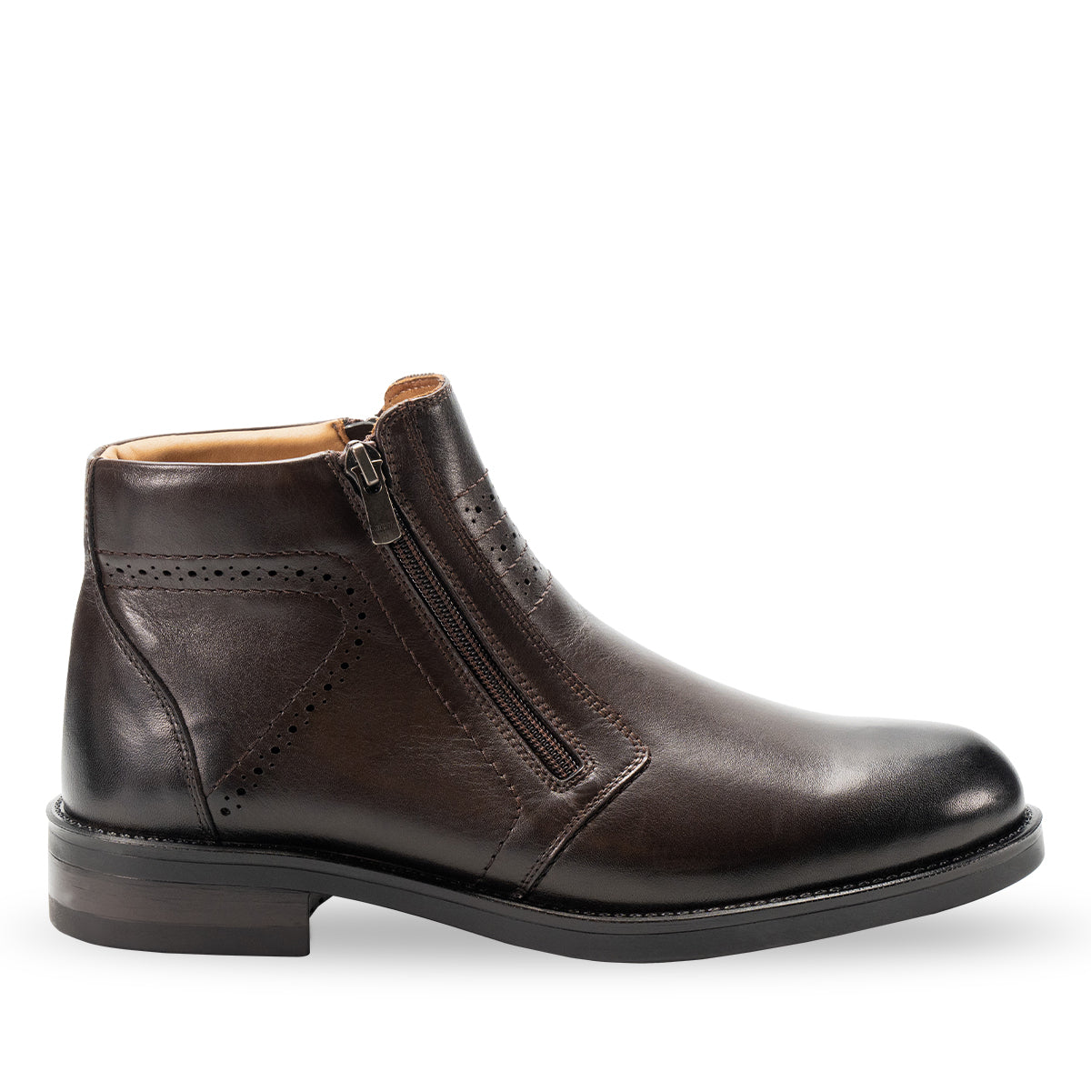 PIEL-H Men's Leather Boots, Brown