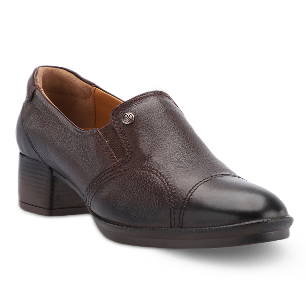 PILOYD-G Women's Leather Hallux Shoes Brown