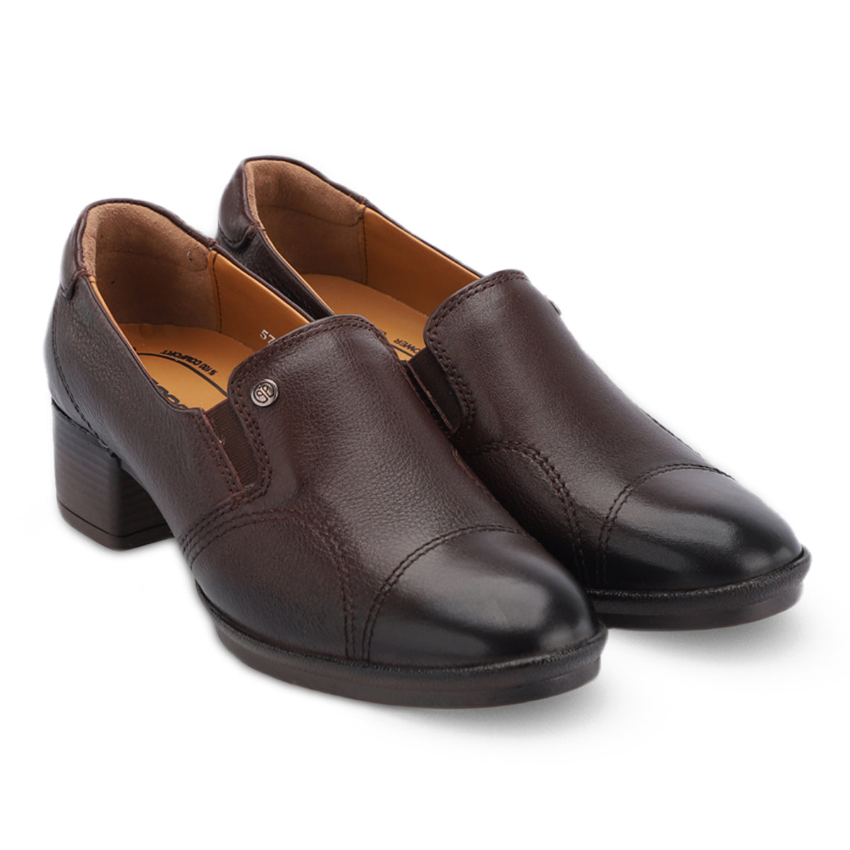 PILOYD-G Women's Leather Hallux Shoes Brown