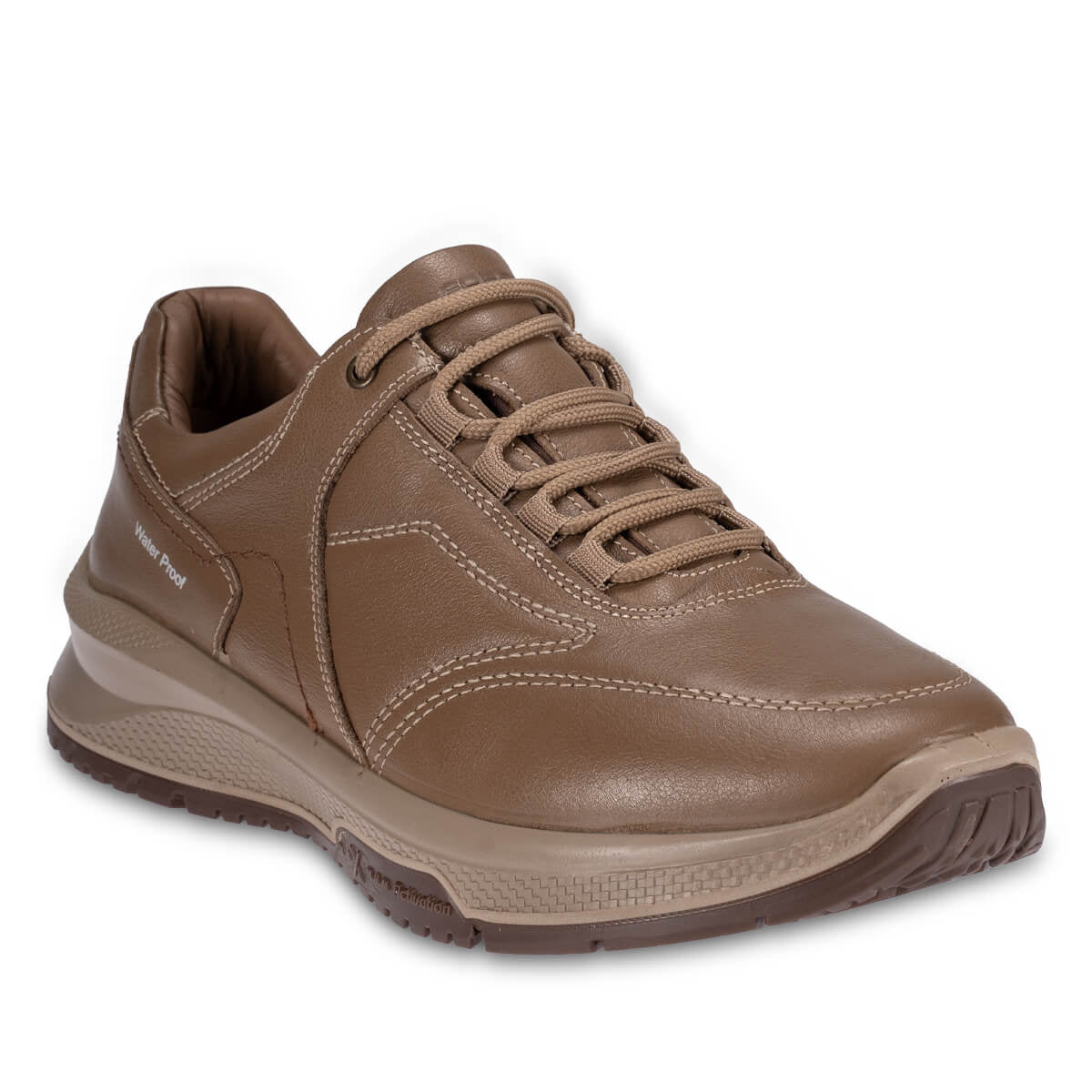 PROOF-G Men's Leather Shoes Sand